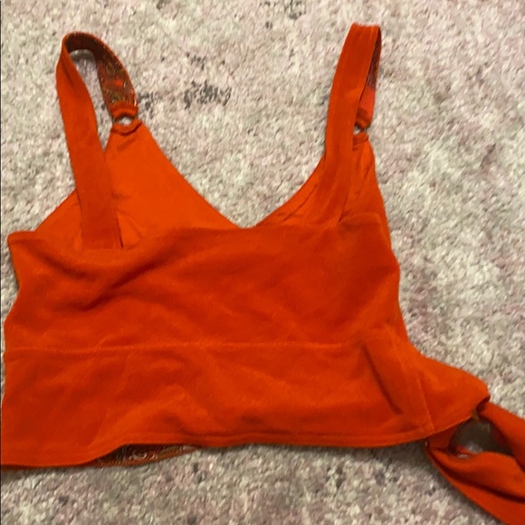 Orange Free People Tank Top - Picture 3 of 4
